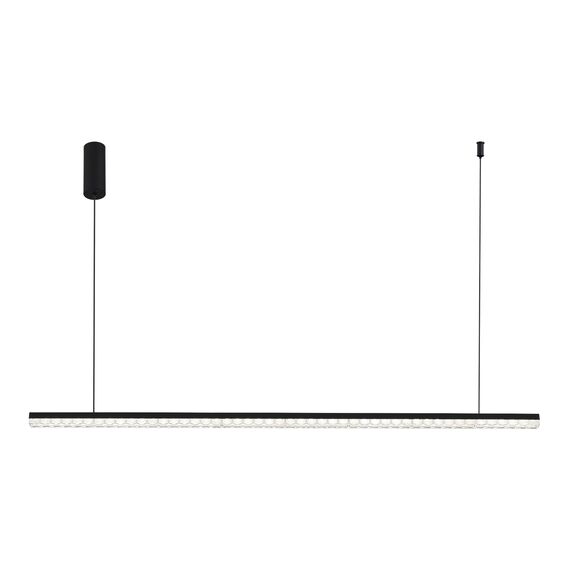 SL1018.423.01 Светильник подвесной ST-Luce черный/прозрачный LED 1*32W 4000K EUCLIDICS, изображение 3