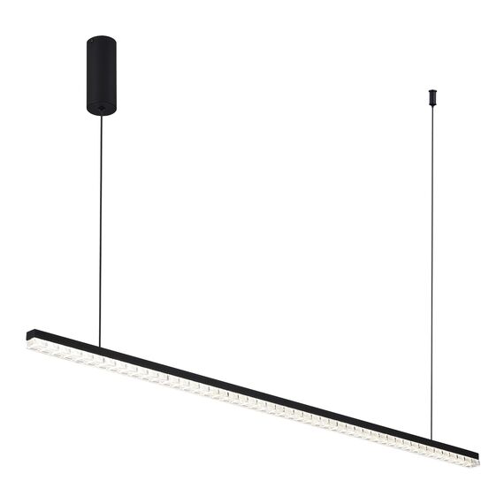 SL1018.423.01 Светильник подвесной ST-Luce черный/прозрачный LED 1*32W 4000K EUCLIDICS, изображение 4