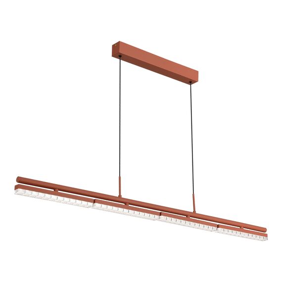 SL1018.603.04 Светильник подвесной ST-Luce терракотовый/прозрачный LED 1*32W 4000K EUCLIDICS, изображение 5