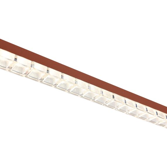 SL1018.613.01 Светильник подвесной ST-Luce терракотовый/прозрачный LED 1*32W 4000K EUCLIDICS, изображение 5