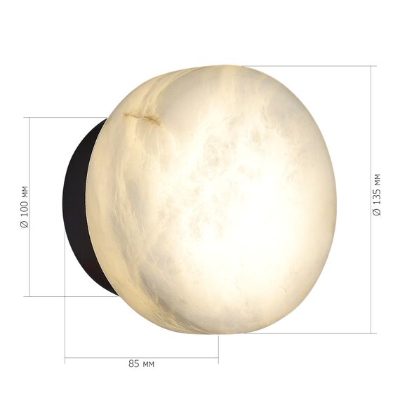 SL1019.401.01 Светильник настенный ST-Luce белый/белый LED 1*6W 3000K / 4000K / 6000K ONLY, изображение 8