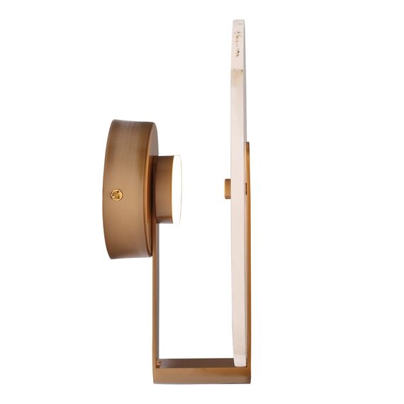 SL1195.301.01 Светильник настенный ST-Luce латунь/алебастр LED 1*5W 3000K MONTRE, изображение 4