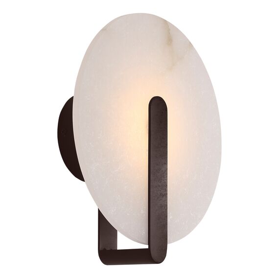 SL1195.401.01 Светильник настенный ST-Luce черный/алебастр LED 1*5W 3000K MONTRE, изображение 3