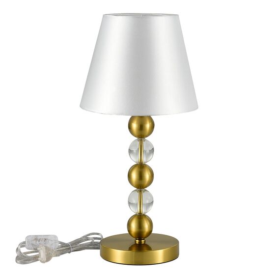 SL2003.304.01 Прикроватная лампа ST-Luce латунь/белый E27 1*40W AURORA, изображение 2