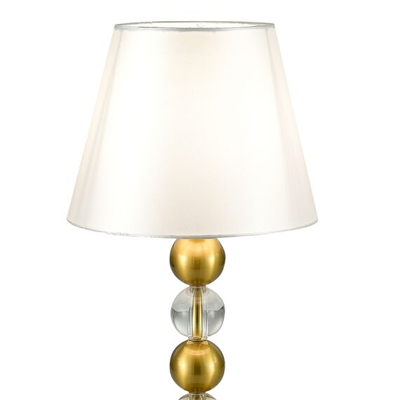 SL2003.304.01 Прикроватная лампа ST-Luce латунь/белый E27 1*40W AURORA, изображение 3