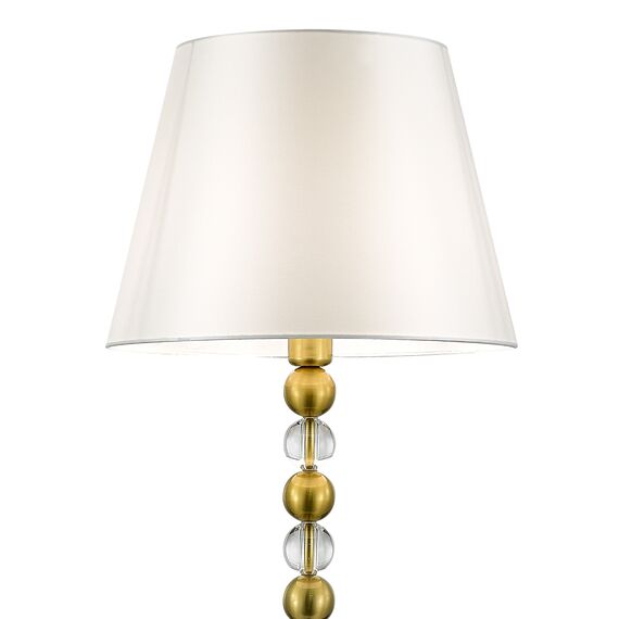 SL2003.305.01 Светильник напольный ST-Luce латунь/белый E27 1*40W AURORA, изображение 3