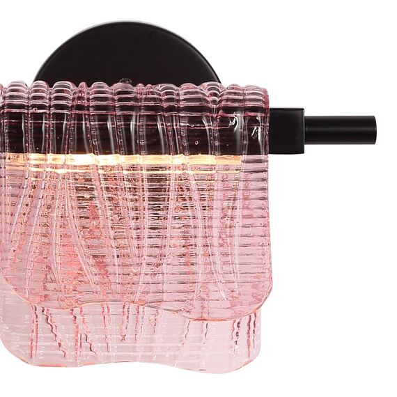 SL6021.401.06 Светильник настенный ST-Luce черный/розовый LED 1*6W 3000K VOILE, изображение 5