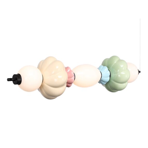 SL6134.443.01 Светильник подвесной ST-Luce черный/зеленый, розовый, желтый, синий, опаловый LED 1*24 FLORENTINI, изображение 3