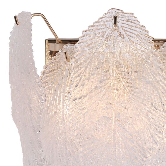 SL6135.201.02 Светильник настенный ST-Luce золотистый/прозрачный, янтарный G9LED 2*5W LIGHTSOME, изображение 4