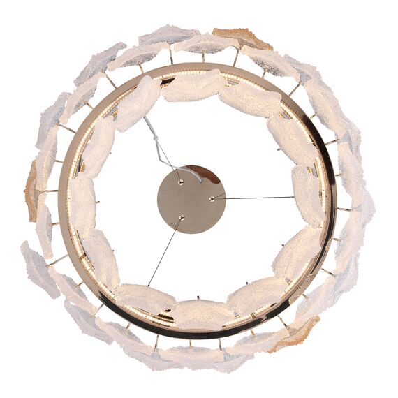 SL6135.213.01 Светильник подвесной ST-Luce золото/прозрачный, янтарный LED 1*42W 3000K LIGHTSOME, изображение 4