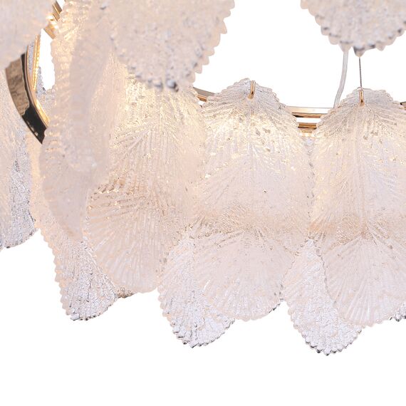 SL6135.213.01 Светильник подвесной ST-Luce золото/прозрачный, янтарный LED 1*42W 3000K LIGHTSOME, изображение 5