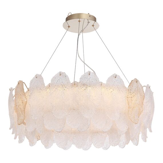 SL6135.223.01 Светильник подвесной ST-Luce золото/прозрачный, янтарный LED 1*56W 3000K LIGHTSOME, изображение 3