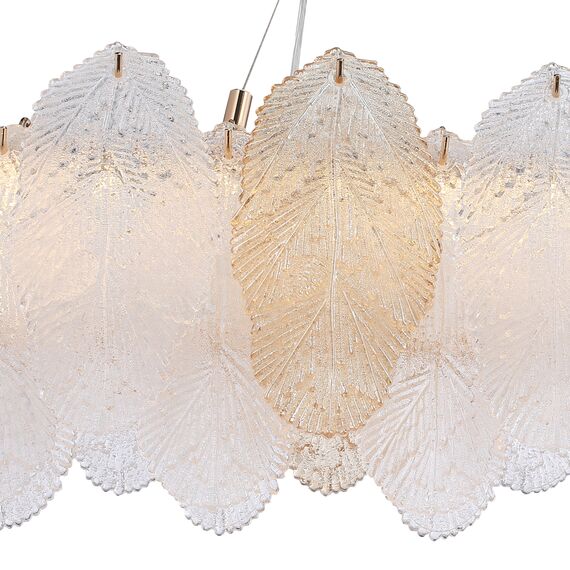 SL6135.233.01 Светильник подвесной ST-Luce золото/прозрачный, янтарный LED 1*24W 3000K LIGHTSOME, изображение 4