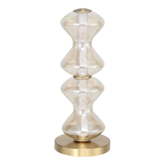 SL6136.214.01 Прикроватная лампа ST-Luce золото/коньячный LED 1*12W 3000K SPINE, изображение 2