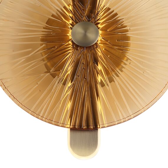 SL6141.311.01 Светильник настенный ST-Luce бронза/янтарь LED 1*11W 4000K WASI, изображение 4