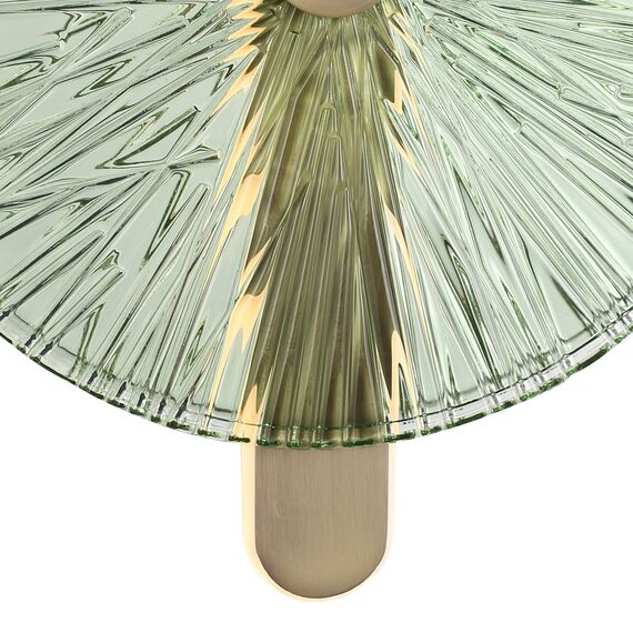 SL6141.323.01 Светильник подвесной ST-Luce бронза/зелёный LED 1*11W 4000K WASI, изображение 4