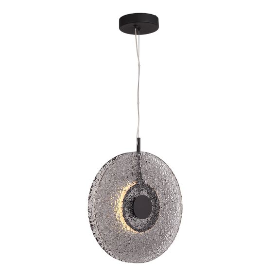 SL6142.413.01 Светильник подвесной ST-Luce черный/дымчатый LED 1*8W 4000K ALUMNO, изображение 4