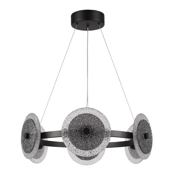 SL6142.433.01 Светильник подвесной ST-Luce черный/дымчатый LED 1*34W 4000K ALUMNO, изображение 2