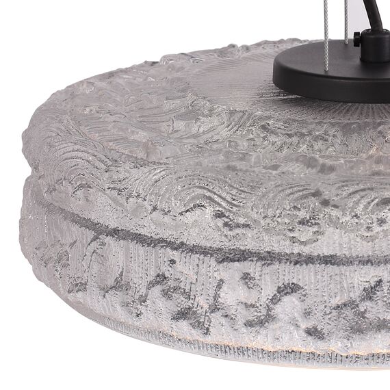 SL6143.403.01 Светильник подвесной ST-Luce черный/прозрачный LED 1*15W 4000K ANTIKE, изображение 5