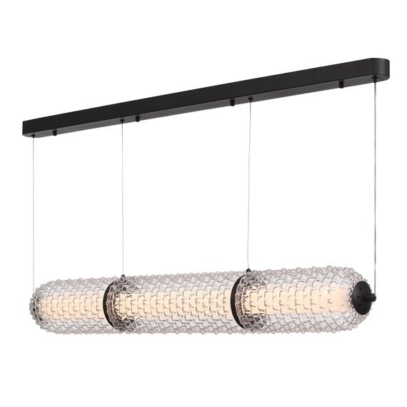 SL6144.413.01 Светильник подвесной ST-Luce черный/прозрачный LED 1*37W 4000K SAGUARO, изображение 3