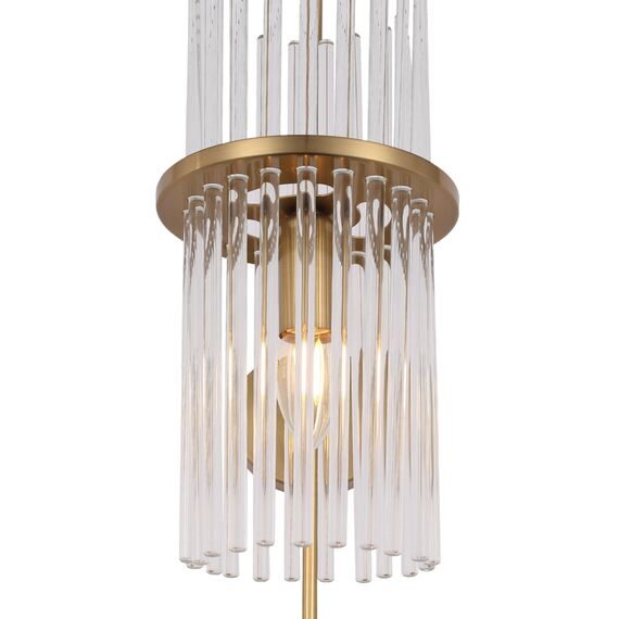 SL6145.301.01 Светильник настенный ST-Luce латунь/прозрачный E14 1*40W TASSE, изображение 3