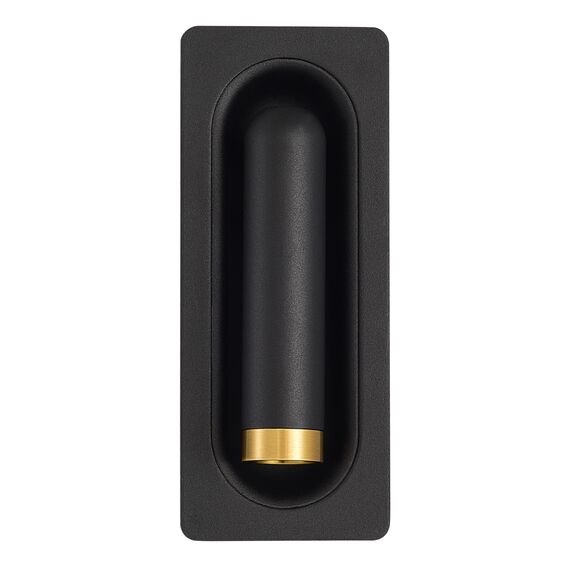 SL6238.401.01 Светильник настенный ST-Luce черный/черный,латунь LED 1*3W 4000K PARILLA