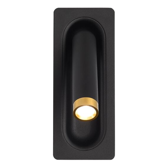 SL6238.401.01 Светильник настенный ST-Luce черный/черный,латунь LED 1*3W 4000K PARILLA, изображение 2