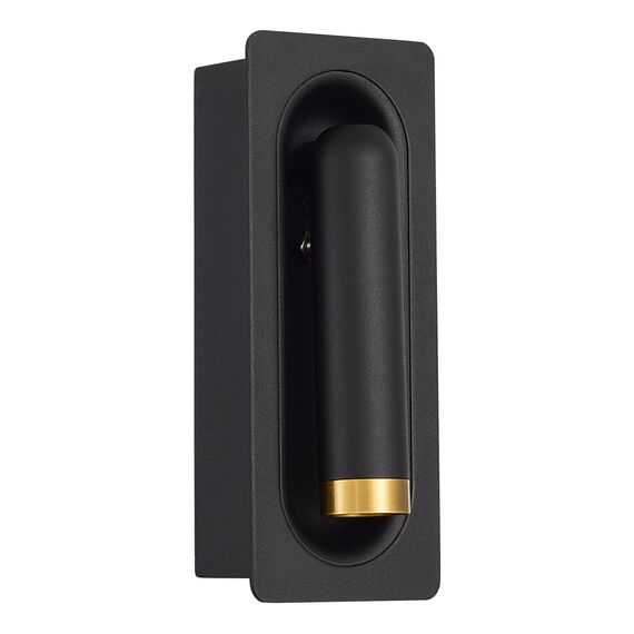 SL6238.401.01 Светильник настенный ST-Luce черный/черный,латунь LED 1*3W 4000K PARILLA, изображение 6