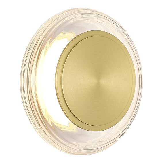 SL6239.201.03 Светильник настенный ST-Luce золото/прозрачный LED 1*7W 3000K FRITTELA