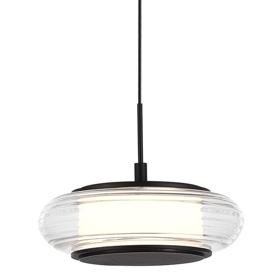 SL6239.403.01 Светильник подвесной ST-Luce черный/прозрачный LED 1*7W 3000K FRITTELA, изображение 3