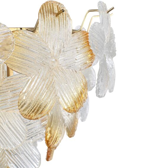 SL6240.203.06 Светильник подвесной ST-Luce золотистый/Прозрачный, янтарный E14 6*60W TENDER, изображение 6