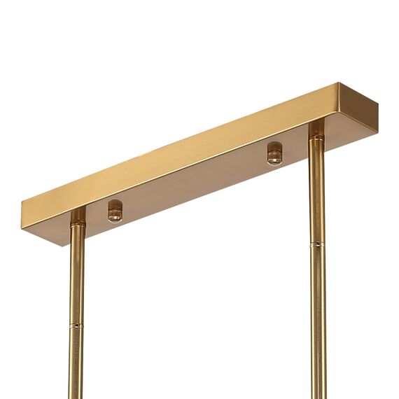 SL6240.203.08 Светильник подвесной ST-Luce золотистый/Прозрачный, янтарный E14 8*60W TENDER, изображение 6