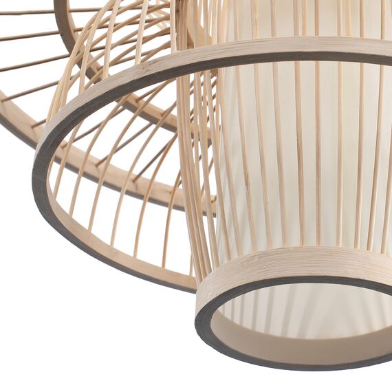 SL6241.513.01 Светильник подвесной ST-Luce Древесный/Белый E27 1*40W ALMA, изображение 6