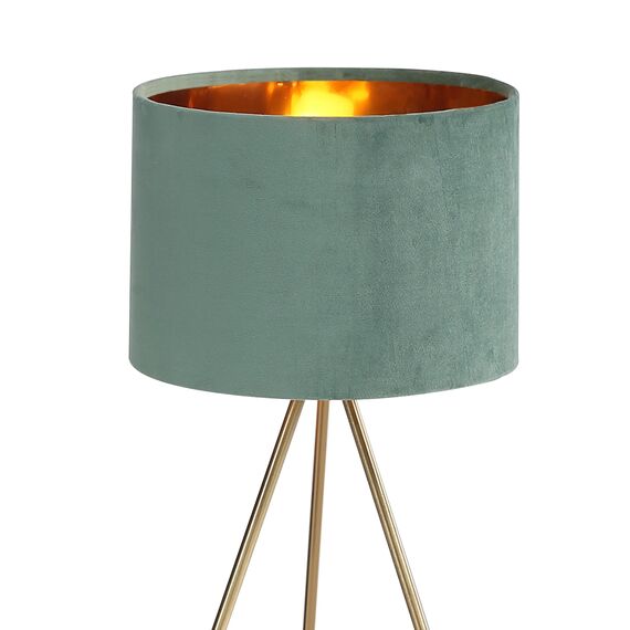 SL6242.704.01 Прикроватная лампа ST-Luce Золотистый/Зеленый E27 1*40W FUEGO, изображение 4