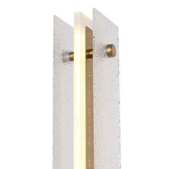 SL6245.205.01 Светильник напольный ST-Luce золотистый/Прозрачный LED 1*20W 4000K FAGY, изображение 4