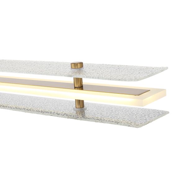 SL6245.223.01 Светильник подвесной ST-Luce золотистый/Прозрачный LED 1*30W 4000K FAGY, изображение 4