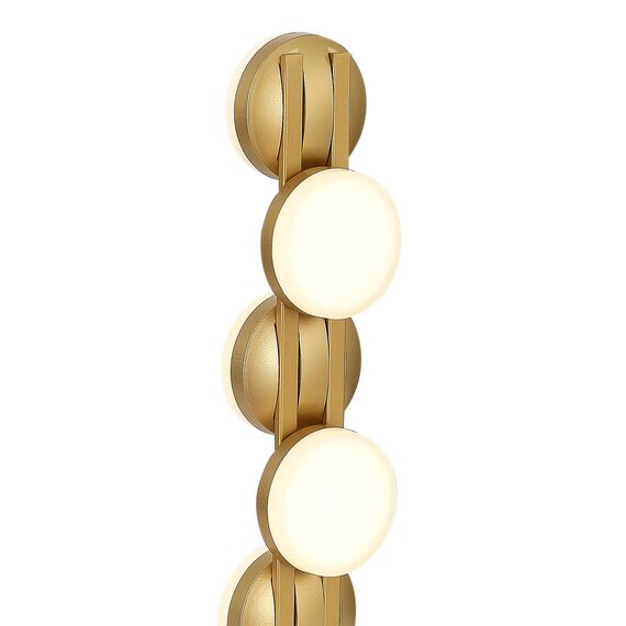 SL6610.204.06 Прикроватная лампа ST-Luce золотистый/белый LED 1*12W 4000K MONRO, изображение 4