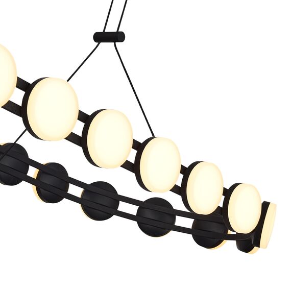 SL6610.403.26 Светильник подвесной ST-Luce черный/белый LED 1*50W 4000K MONRO, изображение 6