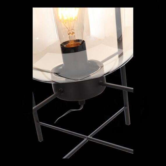 SL1050.505.01 Прикроватная лампа ST-Luce Черный/Коньячный E27 1*40W (из 2-х коробок) BURASCA, изображение 7