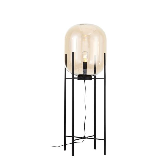 SL1050.525.01 Торшер ST-Luce Черный/Коньячный E27 1*40W (из 2-х коробок) BURASCA, изображение 3