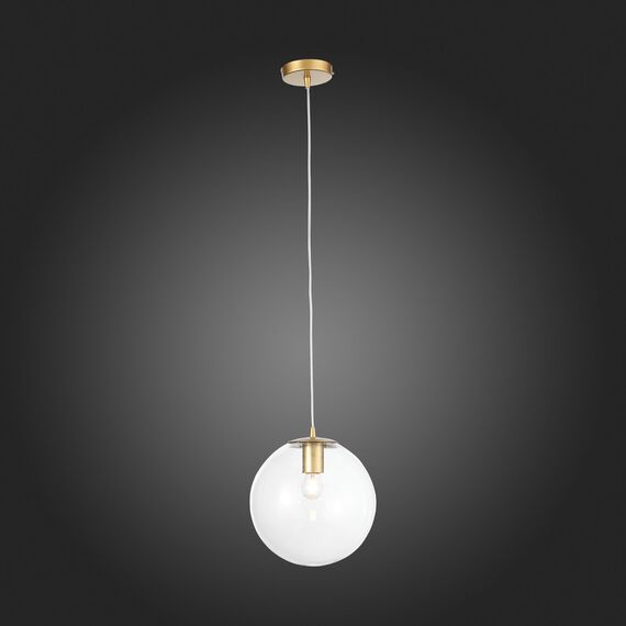 SL1150.203.01 Подвес ST-Luce Матовое золото/Прозрачный E27 1*40W LIORA, изображение 2