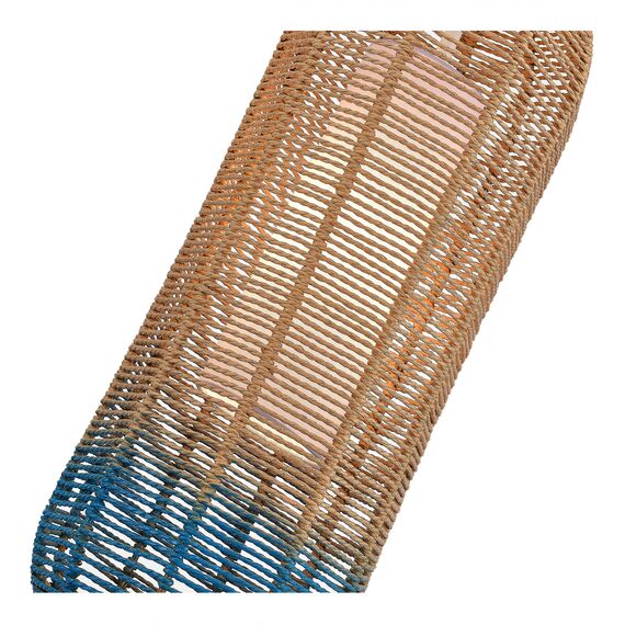 SL1514.603.01 Светильник подвесной ST-Luce Древесный/Бежевый,Синий E27 1*40W VIMINI, изображение 3