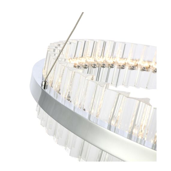 SL383.123.01 Светильник подвесной ST-Luce Хром/Прозрачный LED 1*60W 3000K CHERIO, изображение 6