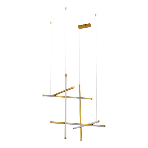 SL6207.103.70 Светильник подвесной ST-Luce Матовое серебро LED 1*70W 3000K RETICO, изображение 2