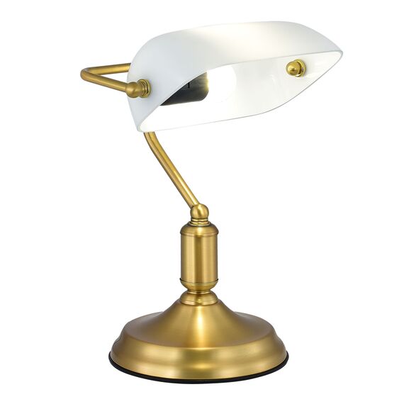 SL6620.304.01 Прикроватная лампа ST-Luce латунь/белый E27 1*40W VICE, изображение 4