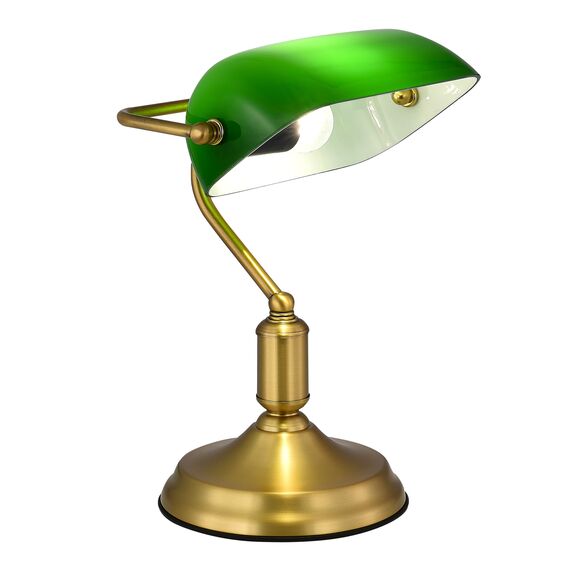 SL6620.314.01 Прикроватная лампа ST-Luce латунь/зелёный E27 1*40W VICE, изображение 4