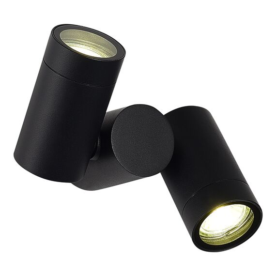 SL9011.402.02 Светильник уличный потолочный ST-Luce черный/белый GU10 2*50W ECOLLO, изображение 3