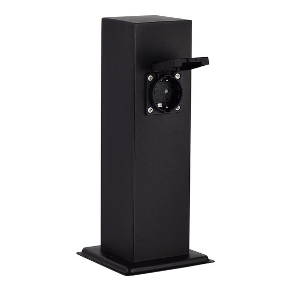 SL9012.405.00 Столб уличный 2 розетки ST-Luce черный 3500W SOCKET