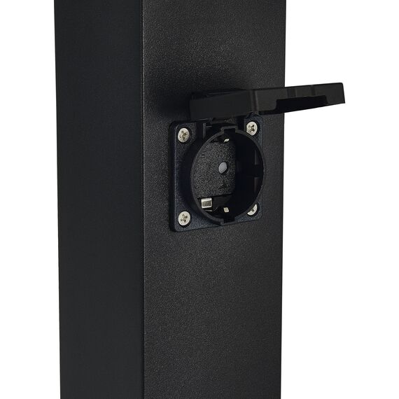 SL9012.415.00 Столб уличный 4 розетки ST-Luce черный 3500W SOCKET, изображение 4