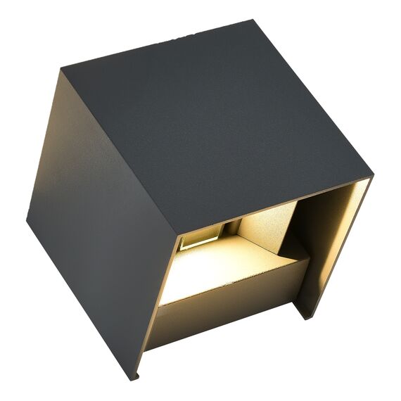 SL9513.701.01 Светильник уличный настенный ST-Luce серый/серый LED 1*10W 2700K BRIK, изображение 3